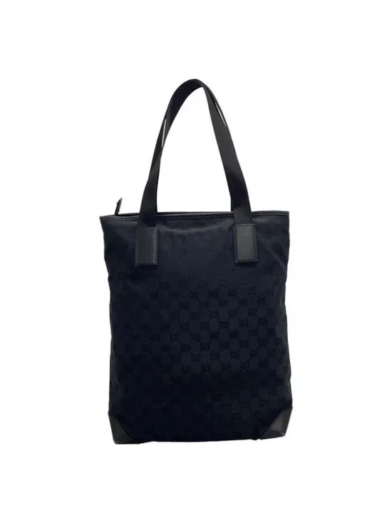 Gucci Shoulder Bag GG Pattern Black Leather - Picture 3 of 9